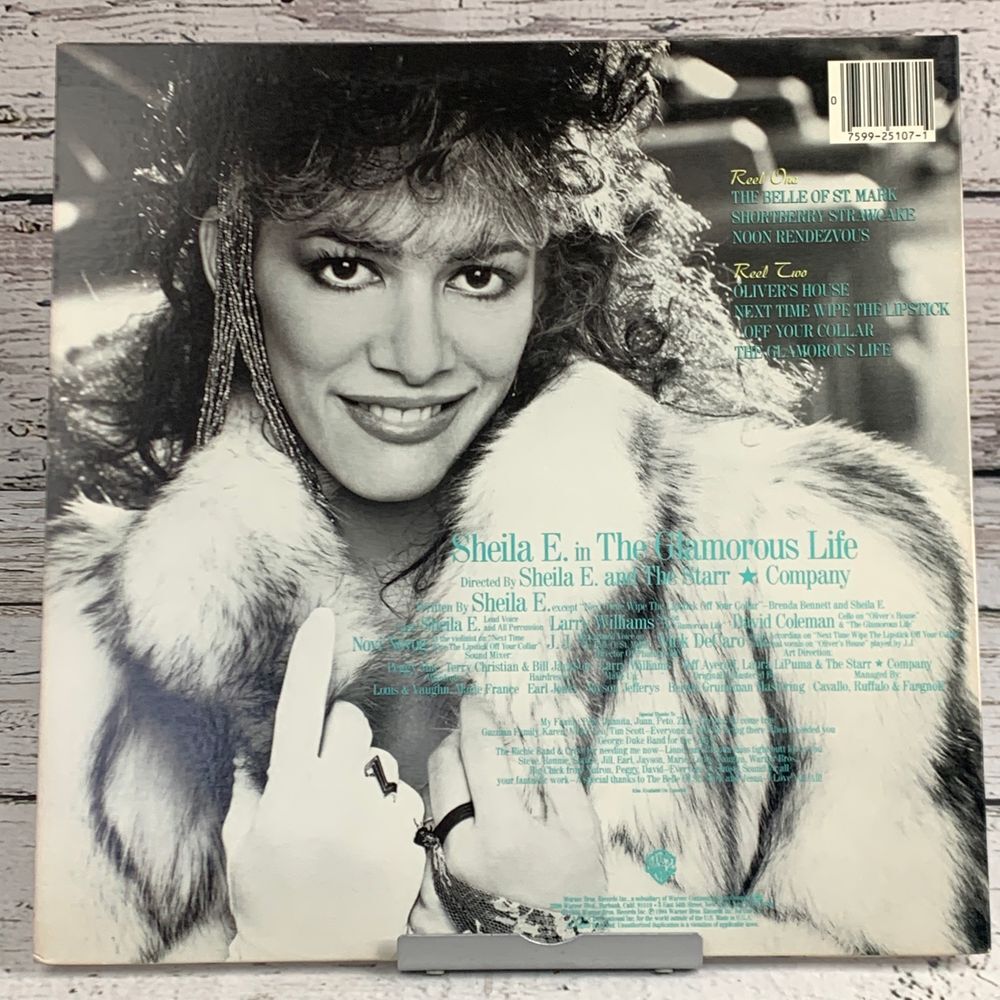 Sheila E. The Glamorous Life [1984 Vinyl LP Album] Warner Bros‎ Original Release